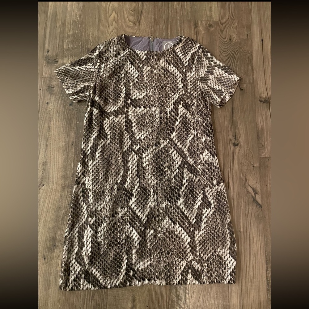 Lily Rain (Houston Boutique) Snakeskin patterned dress